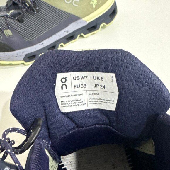 On Running Womens Cloudtrax Casual Lace Up Hiking Boot Shoes Size 7 - Picture 15 of 15